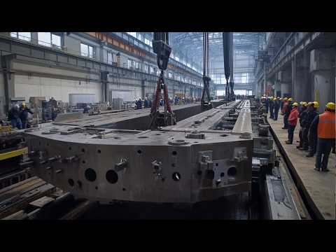 Only Modern Mechanical Engineering Can Do This Impossible Thing, This Super Giant Machine Shock You