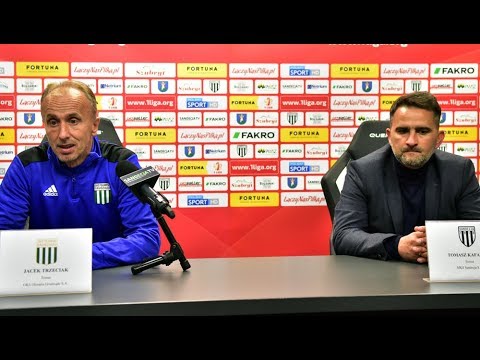 2019-11-08 Sandecja - Olimpia Grudziądz 3-1 (2-0), pomeczowa konfefencja