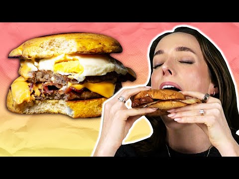 Irish People Try REAL Breakfast Sandwiches
