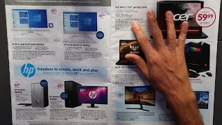 Fingerhut Shopping Magazine Catalog Page Flipping & Reading for ASMR