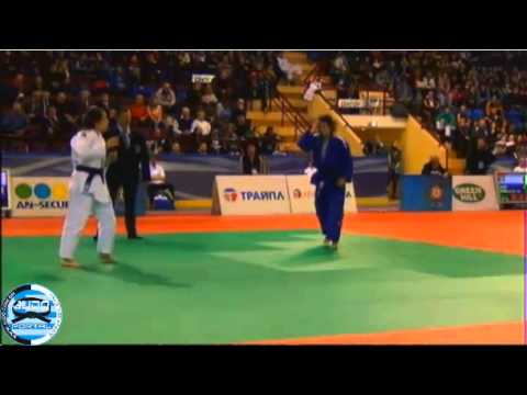 European Judo Open Men & Women Minsk 2013 Bronze -48kg MENZ Katharina (GER) - DZHABRAILOVA (UKR)