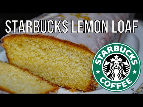 Starbucks Lemon Loaf Recipe | Homemade Copycat Cake Recipe | JorDinner