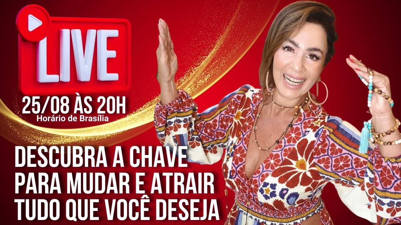 LIVE: DESCUBRA A CHAVE PARA MUDAR E ATRAIR TUDO QUE VOCÊ DESEJA!