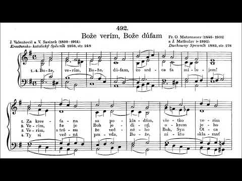 JKS 492 - Bože, verím, Bože, dúfam