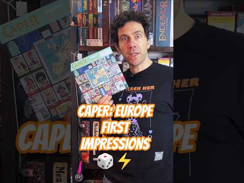Caper: Europe in 2 Minutes! First Impressions & Laughs – I Teach Her She Wins