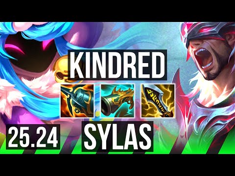 KINDRED vs SYLAS (JGL) | 49K damage | KR Master | 25.24
