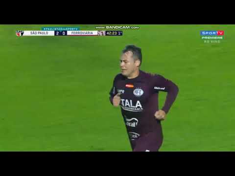 GOLAÇO DE FALTA DO RENATO CAJÁ PRA FERROVIÁRIA! SÃO PAULO 2X1 FERROVIÁRIA
