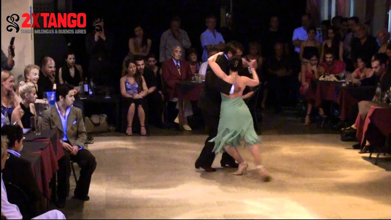 Pibe Avellaneda & Guillermina Quiroga Vals en Porteño ene 2012