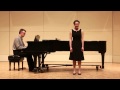Claire Griffin - "If Music be the Food of Love" (First Version) by Henry Purcell
