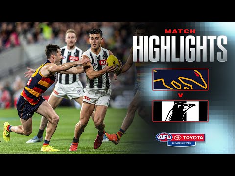 Adelaide Crows v Collingwood Highlights | Round 23, 2025 | AFL