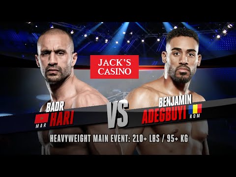FREE FIGHT: Badr Hari vs Ben Adegbuyi - GLORY 76