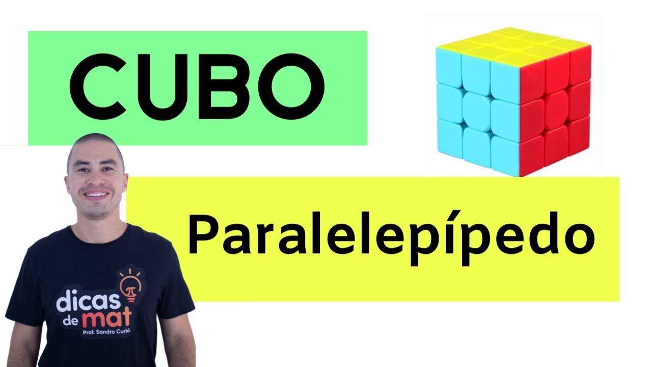 CUBO e PARALELEPÍPEDO | ÁREA, VOLUME e DIAGONAL