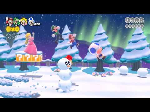 Klagmar's Top VGM #1,696 - Super Mario 3D World - Snowball Park