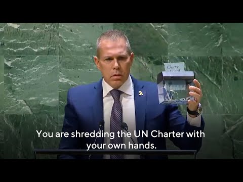 Israel Shredded The UN Charter Because The UN Voted To Reconsider Palestine’s Membership