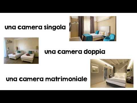 Vocabolario Prenotare Un Albergo