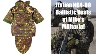 Italian NC4-09 (IOTV Style) Ballistic Vests at Mike's Militaria!
