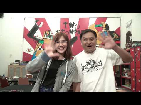 Azure goes to Two Stompas TCG Store - ChristyChriselle Two Stompas