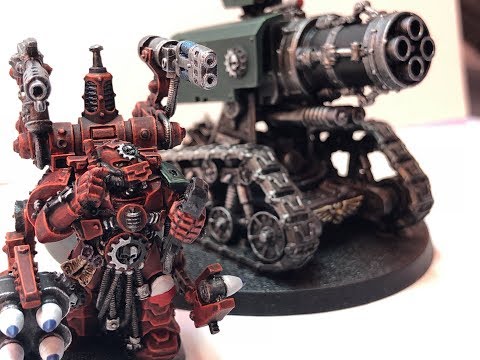 How to paint: Techmarine and Thunderfire Cannon