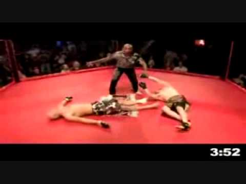 MMA Fighters Knockout each other at the Same time