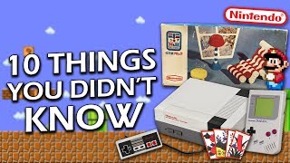 10 Things You Didn’t Know About Nintendo