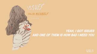 Julia Michaels - Issues (Sara Farell Acoustic Cover) &quot;LYRICS&quot;