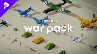 Low Poly War Pack video preview