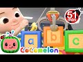 ABC Song With Building Blocks CoComelon Kids Cartoons Nursery Rhymes Moonbug Kids