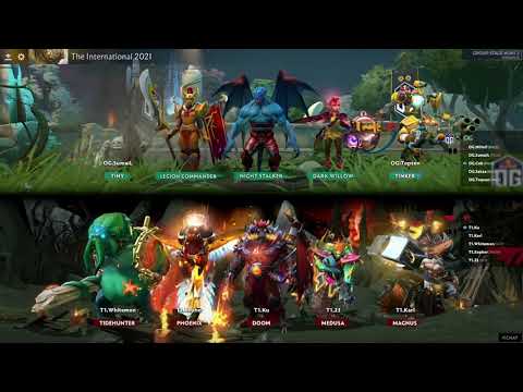 [EN] OG vs T1 -  Dota 2 The International 2021 - Group Stage Day 2