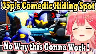 Miko Can't Stop Laughing After Seeing 35P's Creative Hiding Spot in MECCHA CHAMELEON !