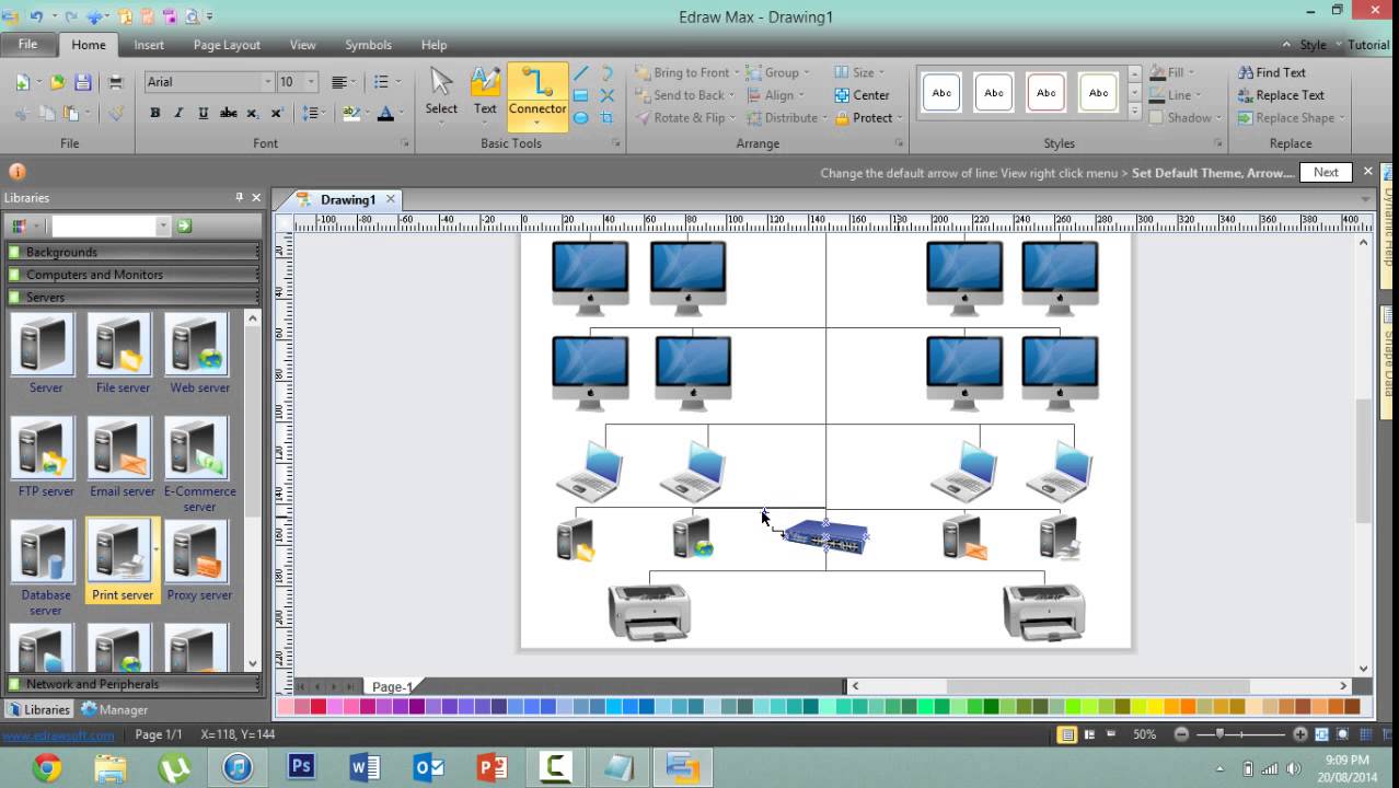 Create a Basic Network Diagram - Edraw 7