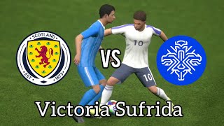 Escocia vs Islandia | Amistoso Internacional | #efootball2025.