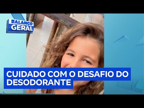 8-year-old girl dies after attempting a deodorant inhalation challenge suggested online.