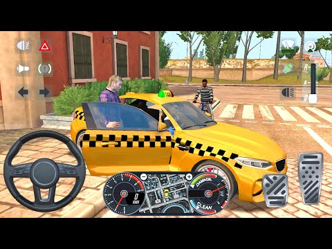 Luxurious Uber Driver Taxi Simulator 2022  - Car Game Android Gameplay