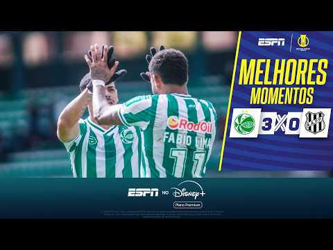 Melhores momentos de Juventude-RS x Ponte Preta