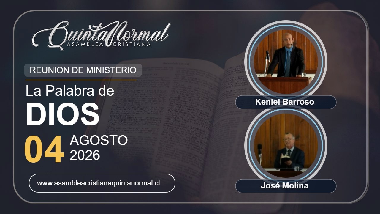 Miniatura de Reunion de Ministerio 04-08-2026 | Keniel Barroso - José Molina