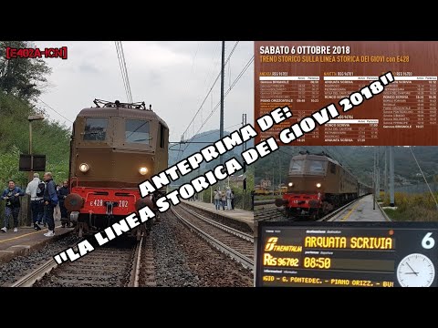 Anteprima de "La Linea Lenta dei Giovi 2018", domani la Parte 01!