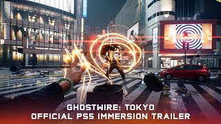 Ghostwire: Tokyo - Immersion Trailer | PS5