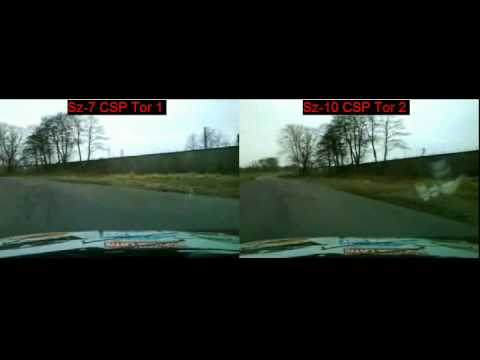 Rajd Pań 2009 Sz-7 & 10 CSP Tor - Porównanie
