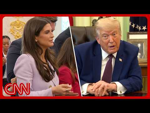 川普被問及17.76億美元基金時，怒批CNN！ (Trump rails against CNN when asked about $1.776B fund)