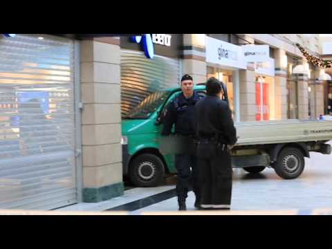 Smash- and grab-kupp mot galleria i Stockholm