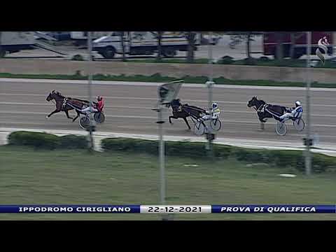 Aversa trotto 22 Dicembre 2021 - Prova di qualifica