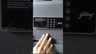 Godrej Home Safe Digital NX Pro locker | How to change password?