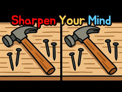 Spot The Difference: Sharpen Your Mind! Daily Brain Fitness! [Find The Difference😮]