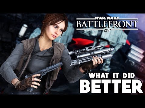 Everything Star Wars Battlefront (2015) Did BETTER Than Battlefront 2 (2017)