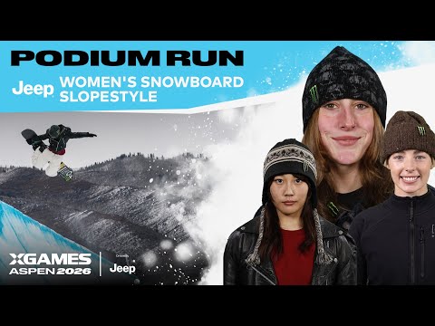 Jeep Women’s Snowboard Slopestyle: Top 3 Medal Runs | X Games Aspen 2026