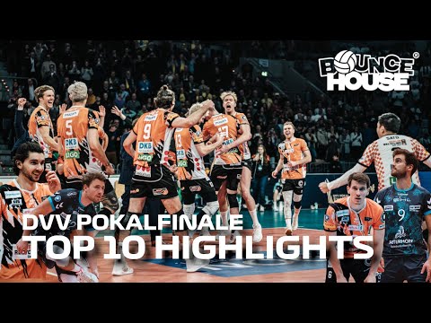 Hit auf 0,5 METER im DVV POKALFINALE😱🤯| TOP 10 HIGHLIGHTS - Volleyball Bundesliga