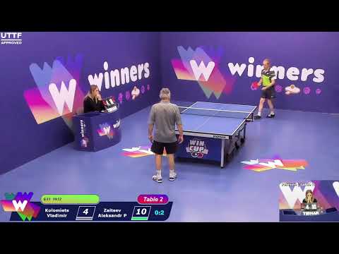 WINners CUP table 2  26.11 Kolomiets Vladimir - Zaitsev Aleksandr P 14:00