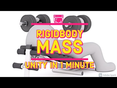 Rigidbody Mass - Unity in 1 minute