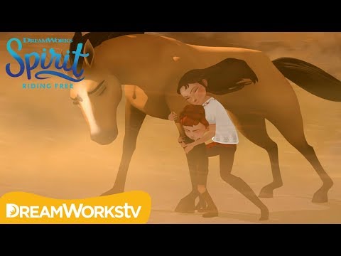 Simon Says Dust Storm! | SPIRIT RIDING FREE | Netflix