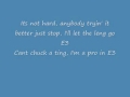 Bow E3 LYRICS